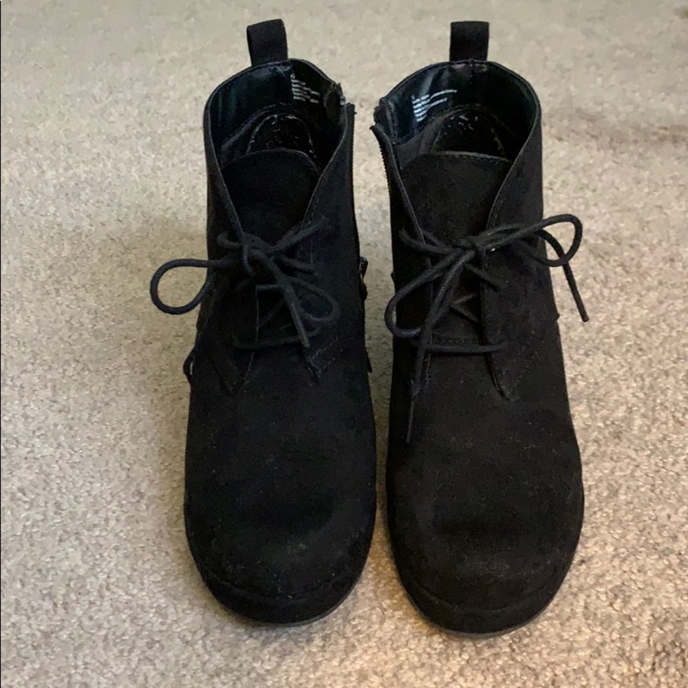 Black booties